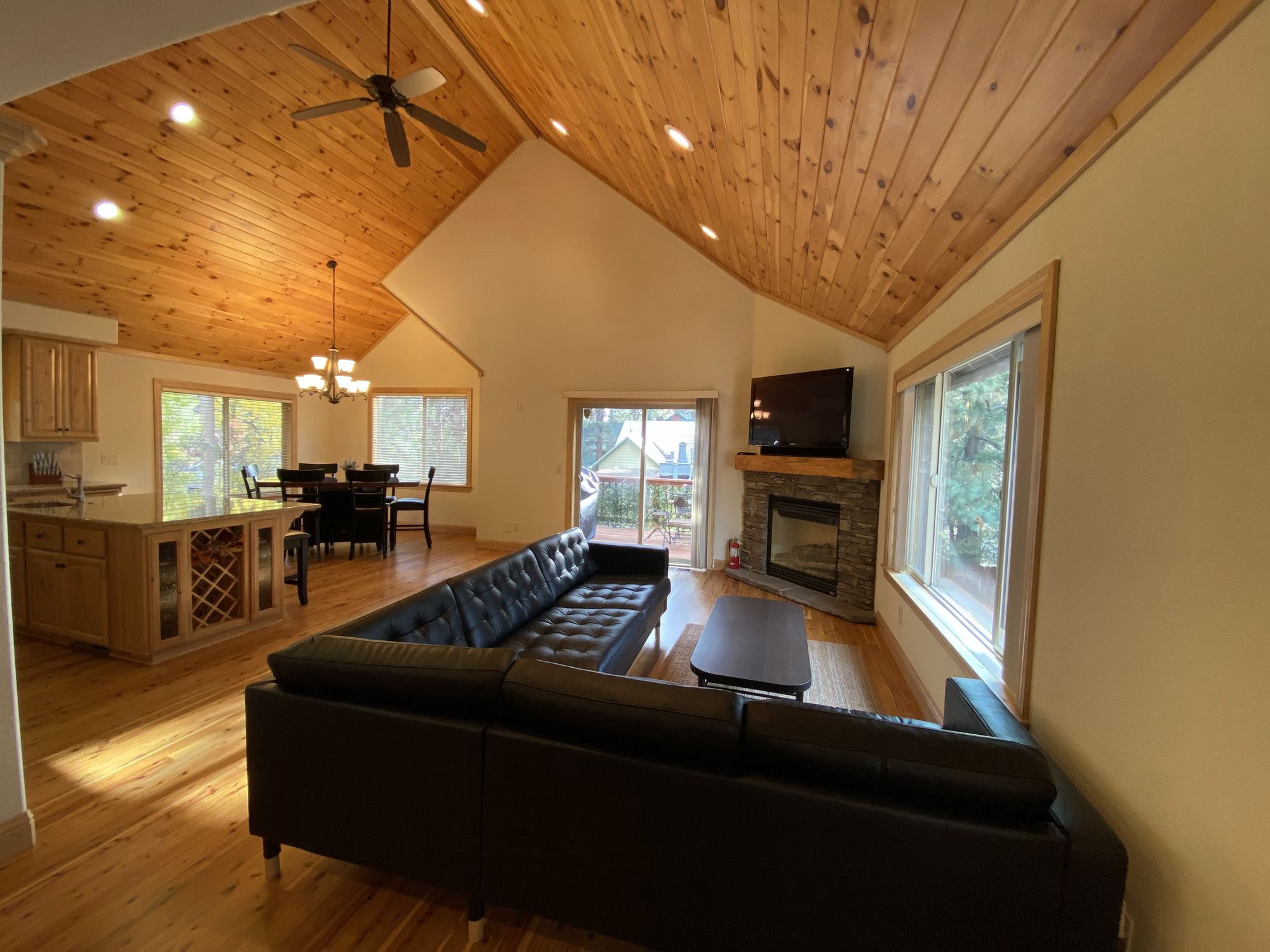 The living room